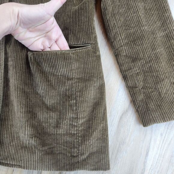 🩵Brooks Brothers Brown Corduroy Jacket Size 8 - Picture 8 of 10